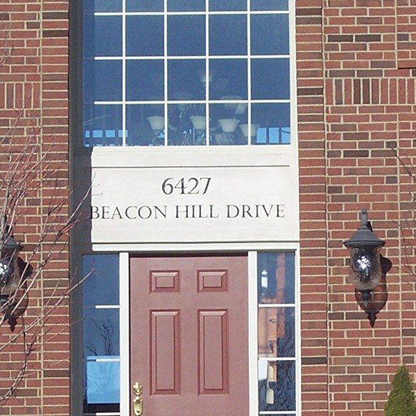 Limestone Door Header